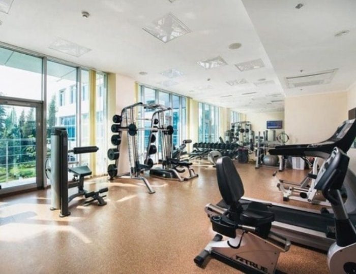 Тренажерный зал - Курортный комплекс «Аквамарин»