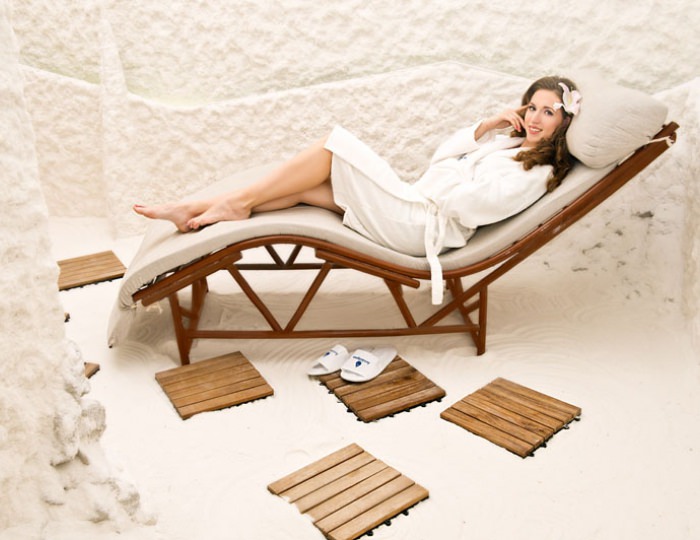 Соляная пещера - Курортный комплекс «Аквамарин»