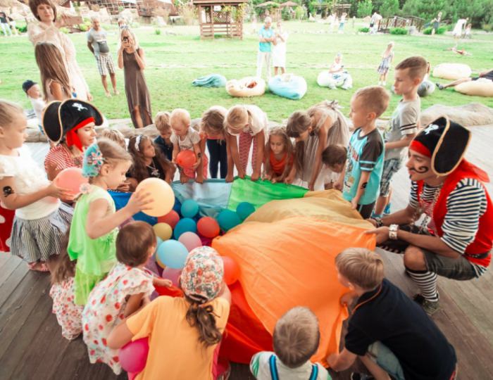 Аниматоры для детей - Курортный комплекс «Аквамарин»