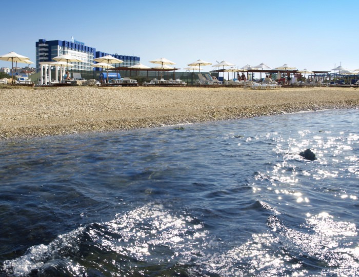 Собственный пляж - Курортный комплекс «Аквамарин»