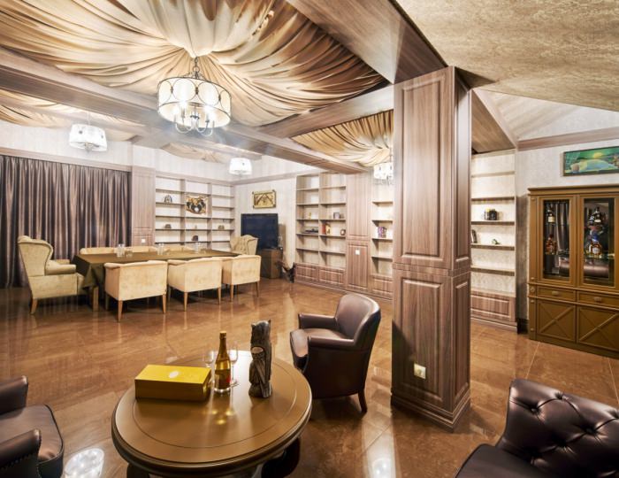 VIP комната переговоров в AQUA food club - Курортный комплекс «Аквамарин»