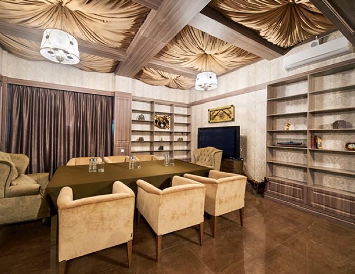 VIP комната переговоров в AQUA food club - Курортный комплекс «Аквамарин»