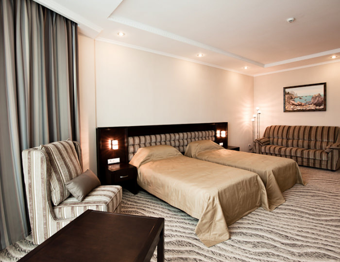 Superior Twin 2-местный вид на город - Курортный комплекс «Аквамарин»